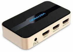 Vention HDMI kapcsoló Vention ACBG0-EU, 4K Ultra HD, 2x HDMI, AC adapter (ACBG0-EU)