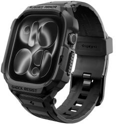 Spigen Rugged Armor Pro pentru Apple Watch Series 12 42mm, set 2 piese, Negru mat (ACS11883) (ACS11883)