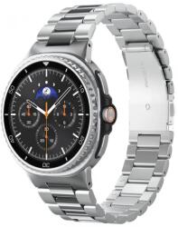 Spigen Modern Fit brățară pentru Samsung Galaxy Watch9 / Watch8 / Watch8 Classic, 316L oțel inoxidabil, Ajustabil, Argintiu (AMP10120) (AMP10120)