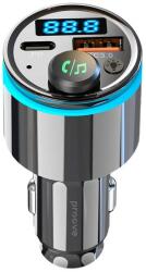 Proove FMNX30110001 transmițător FM Bluetooth și încărcător auto, 30W, Negru