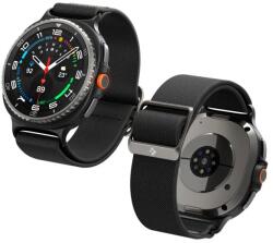 Spigen Lite Fit Strap Spigen for Samsung Galaxy Watch9 / Watch8 / Watch8 Classic Series, Nylon rezistent, Prindere sigură, Negru (AMP10117) (AMP10117)