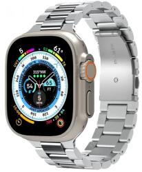 Spigen Modern Fit brățară pentru Apple Watch 49/46/45/44/42mm, 316L oțel inoxidabil, Reglabil, Argintiu (AMP06356) (AMP06356)