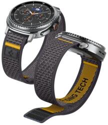 Spigen Athlex Air Strap Spigen for Samsung Galaxy Watch9 / Watch8 / Watch8 Classic Series, textil respirabil, închidere velcro, Gri Active (AMP10112) (AMP10112)