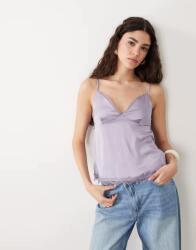 Cotton On Lila Szatén Vállpántos Felső B23__L