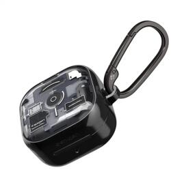 Spigen Ultra Hybrid Case Spigen pentru Samsung Galaxy Buds4 / Buds4 Pro, protecție hibridă, antișoc, Negru (ACS11201) (ACS11201)