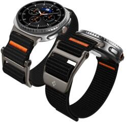 Spigen DuraPro Flex Strap pentru Samsung Galaxy Watch9 / Watch8 / Watch8 Classic, nylon rezistent, reglabil, Negru (AMP10116) (AMP10116)