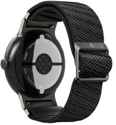 Spigen Lite Fit X Strap Spigen for Google Pixel Watch 4 45mm, nylon, conector pin detașabil, Negru (AMP11421) (AMP11421)
