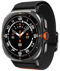 Spigen Fit Lite Strap Spigen pentru Samsung Galaxy Watch Ultra Series, Nylon și Aluminiu, Negru (AMP08772) (AMP08772)