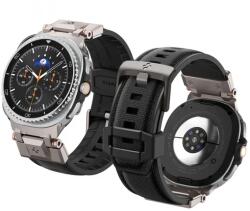 Spigen DuraPro Armor Strap Spigen for Samsung Galaxy Watch9 / Watch8 / Watch8 Classic Series, nylon împletit și TPU, Negru (AMP10118) (AMP10118)