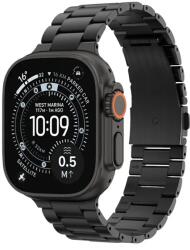 Spigen Modern Fit Spigen Apple Watch curea 49mm / 46mm / 45mm / 44mm / 42mm Series, Oțel inoxidabil, Reglabil, Negru titan (AMP11577) (AMP11577)