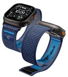 Spigen Athlex Air 2 Spigen curea pentru Apple Watch 49mm/46mm/45mm/44mm Series, textil premium, prindere velcro, Active navy (AMP10608) (AMP10608)