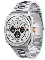 Spigen Modern Fit Strap Spigen for Samsung Galaxy Watch Ultra Series, Rozsdamentes acél, Ezüst (AMP08823) (AMP08823)