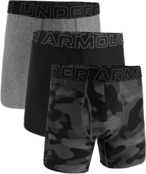 Under Armour PERFORMANCE TECH - NOVELTY 6 3PK Fekete, Szürke, Sötétszürke XL (1383879-001)