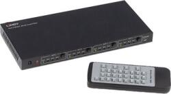 Lindy Splitter HDMI Lindy 4x4, 4K60, Negru (38152)