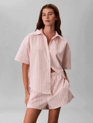 Calvin Klein Rövid Ujjú Ing Csíkos Mintával Gombokkal B23__M
