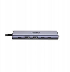 UGREEN Hub Usb-c Ugreen CM511 Hdmi 4K60Hz 2xUSB-A 3.2 Pd 100W Adapter (35999)