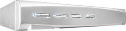 Lindy Switch KVM Lindy 4 porturi (alb, DisplayPort 1.2, USB 2.0 si audio) (39305)