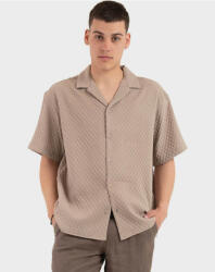JACK & JONES Rövid Ujjú Ing Textúra Gallér B23__3XL