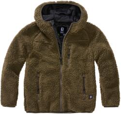 Brandit Jachetă pentru copii Brandit Teddyfleece Hood - Olive