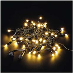 Compatible Lanț de conectare LED premium negru, 5 m, exterior și interior, alb cald