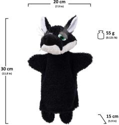 Moravská ústředna Black Wolf 30cm, papusa CRAZY (20409A)