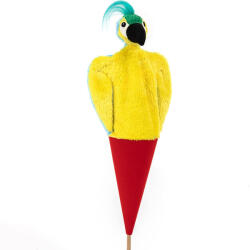 Moravská ústředna Centrală Moraviană Papoušek 55cm 3în1, păpușă conică (11385A)