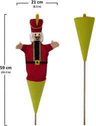 Moravská ústředna Tablou de distribuție Moravian Spărgător de nuci 59cm 3in1, con (11675A)