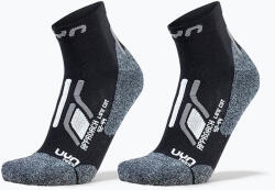 UYN Férfi zokni UYN Trekking Approach Low Cut 2 pack black/grey