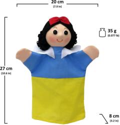 Moravská ústředna Biroul central din Moravia Sněhurka 27cm, papusa (22878A)