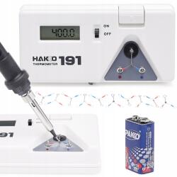  Horogko 191 Precíziós Techrebal Hegyhőmérséklet Mérő (Miernik Hakko 0343-478E2)