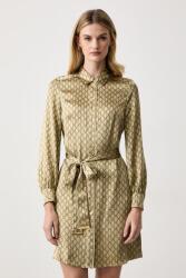 Marciano by Guess rochie tip cămașă cu vâscoză SIENNA 9BY2-SUDZWO_GLD (G6BK39.W4854)