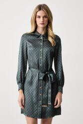 Marciano by Guess rochie tip cămașă cu vâscoză SIENNA 9BY2-SUDZWO_95X (G6BK39.W4854)