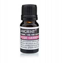 Ancient Wisdom Rose Geranium Illóolaj, 10 ml, 100% Tiszta, Párologtatóhoz és Aromalámpához (EO-75)