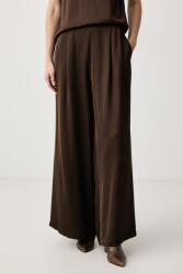 Haveone pantaloni wide leg pentru femei din vâscoză 9BY2-SPD00T_88X (PWG.R035)