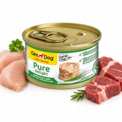 GimDog Nedves kutyatáp GimDog Pure Delight csirke bárányhússal 150 g