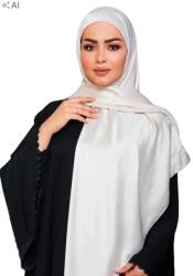 Shein Fehér Fejkendő S07 - allegro - 1 195 Ft