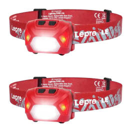 Lepro 320014-R-2 USB-C-s LED fejlámpa - 2 db (320014-R-2)