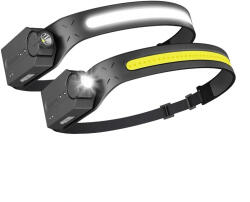 Lepro 320019-2 USB-C fejlámpa, 350 lm - 2 db (092945)