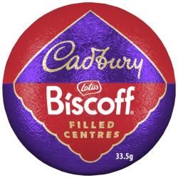 Cadbury csokoládégolyó, Lotus Biscoff keksz ízű töltelékkel, 33 g (28212)