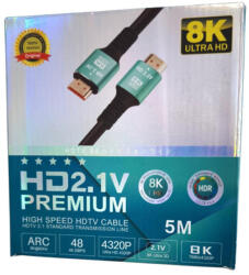 Econ HDMI Cable 2.1V PREMIUM 8K 5m E-527 (E-527)
