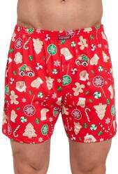 Cornette Boxeri de Crăciun Cornette 016/28 Candy 3 roșu: 4XL (35293 4XL)