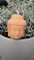PinkTara Buddha fej gyertya - Narancs színű és illatú