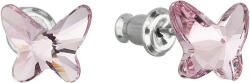 Pavona Pillangó alakú, rózsaszín Swarovski kristályos divatékszer fülbevaló 51048.3 light rose (51048.3 LIGHT ROSE)