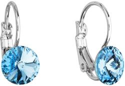 Pavona Kerek, kék Swarovski kristályos divatékszer fülbevaló 51031.3 aqua (51031.3 AQUA)