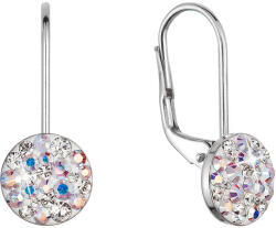Pavona Apró, AB hatású Swarovski kristályos ezüst lógós fülbevaló 31321.2 (31321.2)