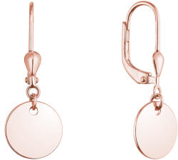 Pavona Korong alakú aranyozott ezüst fülbevaló 61134 rose gold (61134 rose gold)