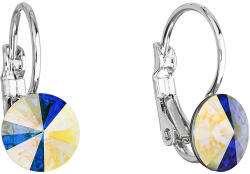 Pavona Kerek, AB hatású Swarovski kristályos divatékszer fülbevaló 51031.2 (51031.2 KRYSTAL AB)