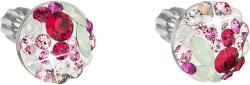 Pavona Kerek, különböző színű Swarovski kristályos ezüst bedugós fülbevaló 31336.3 sweet love (31336.3)