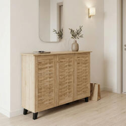 PAKOWORLD Pantofar Mantam, pentru 16 perechi, Sonoma, 116x34x87 cm (049-000122) Pantofar