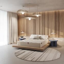 nuko Saltea cu arcuri pocket PUFești 130×190 cm, fermitate moale, 32 cm înălțime Saltea